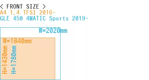 #A4 1.4 TFSI 2016- + GLE 450 4MATIC Sports 2019-